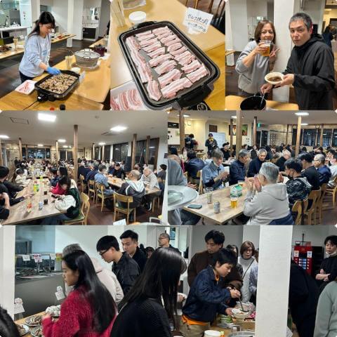 1月9日の食堂の様子