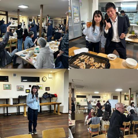 1月9日の食堂の様子