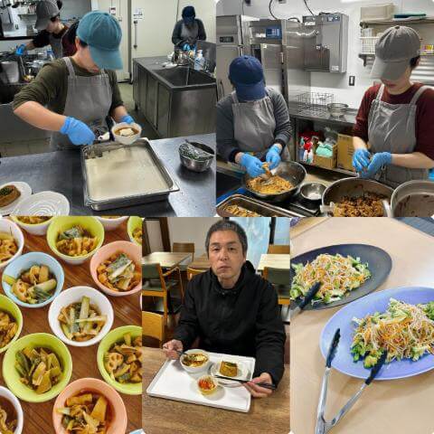 1月16日のメニューと黒板