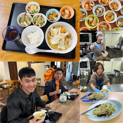 1月19日の食堂の様子