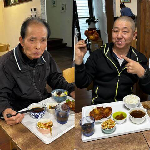 1月21日の食堂の様子