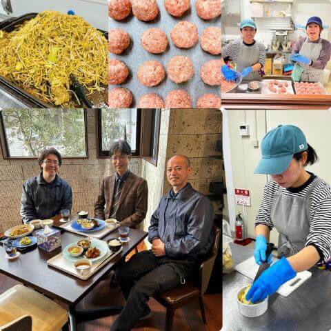 1月22日の食堂の様子