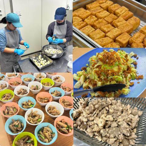 1月30日のメニューと黒板