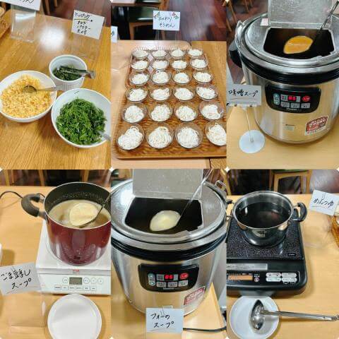 2月10日の食堂の様子