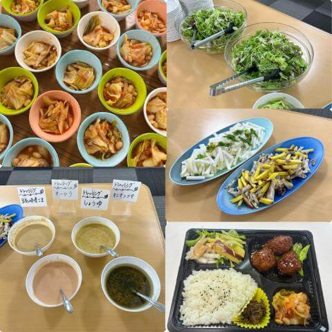 2月17日のメニューと黒板