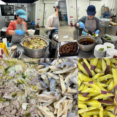 2月17日の食堂の様子