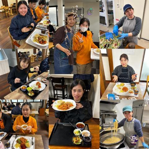 3月3日の食堂の様子