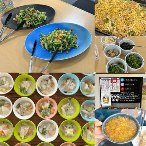 3月5日のメニューと黒板