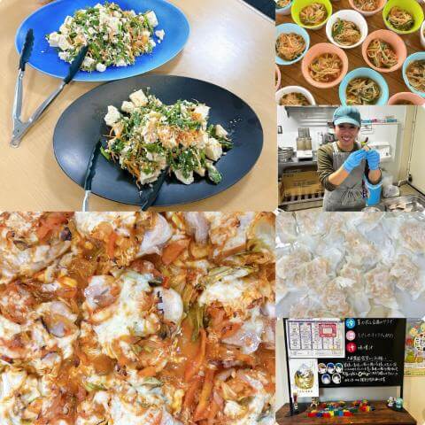 3月12日のメニューと黒板