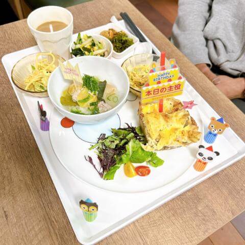 3月13日の食堂の様子