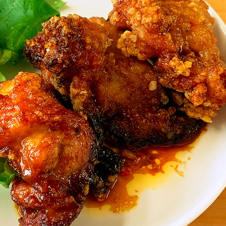 韓国風ヤンニョムチキン