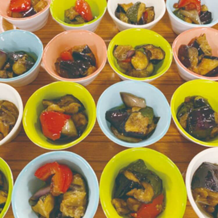 夏野菜の揚げ浸し