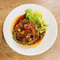 豚ニラ照り焼きバーグ