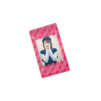 パスケース-可愛いフレームデザインにチェキ入り-サムネイル写真