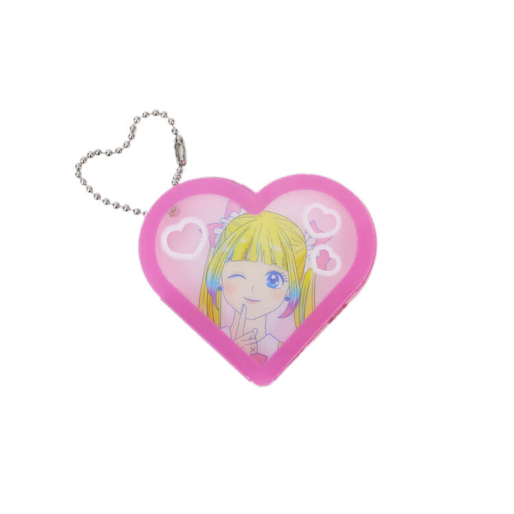 組み立てチャーム(ハートタイプ)-ボールチェーン付き-写真