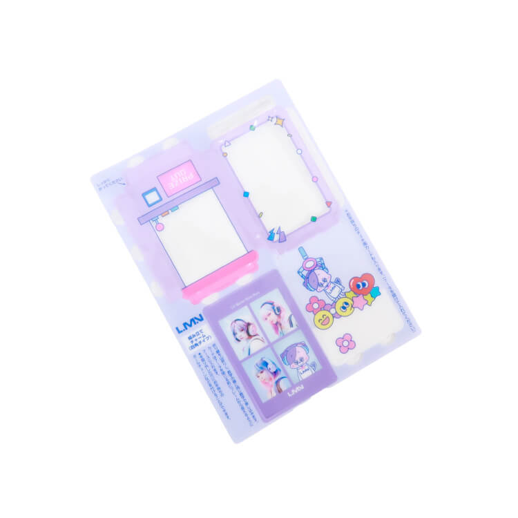 組み立てチャーム(四角タイプ)-クレーンゲーム・ポータブルゲームデザイン例-シート-写真