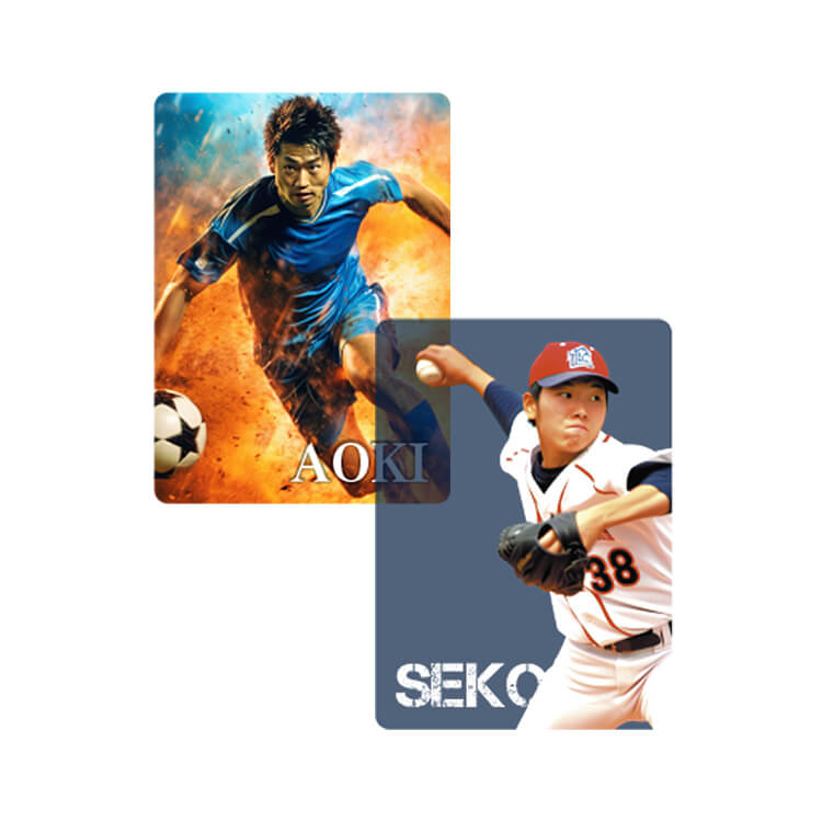 クリアトレカ-スポーツ・応援柄-写真