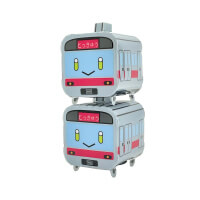 組み立て指人形セット(乗り物タイプ)-縦積み-サムネイル写真