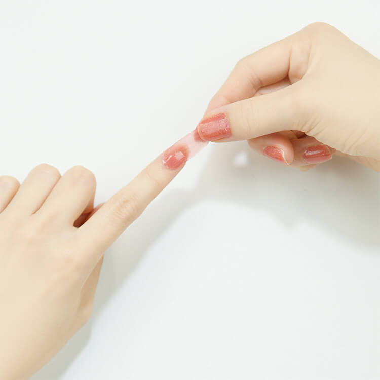 ネイルシール(22枚タイプ)-貼りイメージ-写真