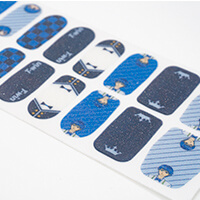 ネイルシール(22枚タイプ)-アイドル・アニメ・ライブ柄-シート-サムネイル写真