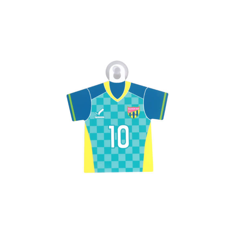 吸盤ステッカー(ユニフォーム)(286-03)のスポーツ・応援デザイン例--写真