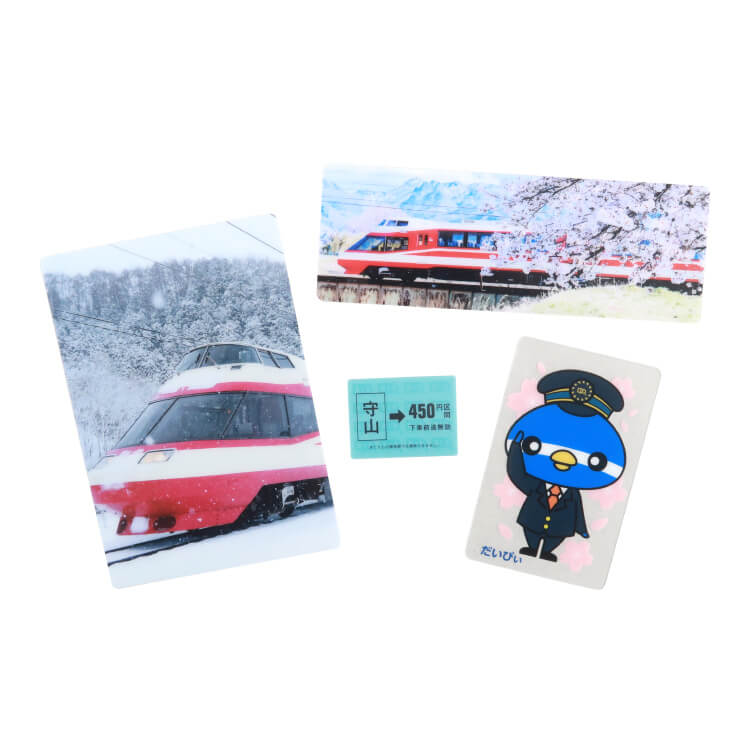 バラエティーカードセット-ビジネス柄（鉄道）-写真