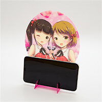 立つうちわ(スマホスタンドタイプ)-スマホを置く-サムネイル写真