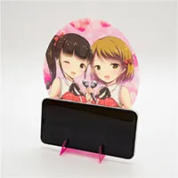 立つうちわ(スマホスタンドタイプ)-スマホを置く-写真