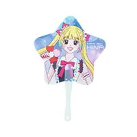 星型うちわ(取っ手付きタイプ)-アイドル・アニメ・ライブ柄-写真