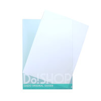 クリアファイル(A4)-紙を入れたイメージ-サムネイル写真