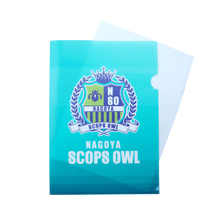 クリアファイル(A4)-スポーツ・応援柄に紙を入れたイメージ-写真