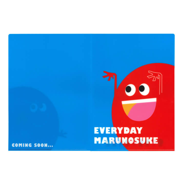 ダブルポケットファイル(A4)-見開き-外側-写真