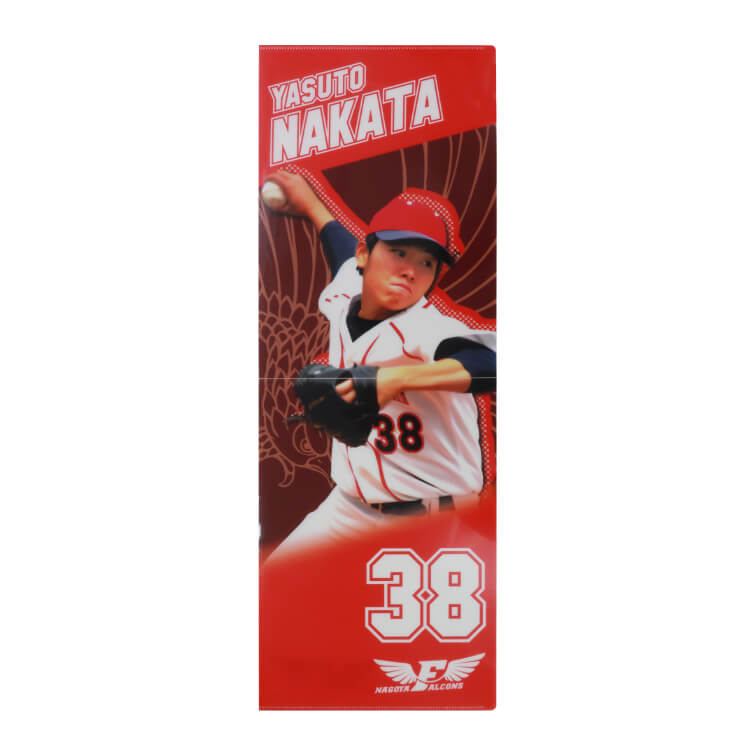 ダブルポケットファイル(ポスタータイプ・A4)-スポーツ・応援柄(スポーツ選手)-写真