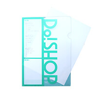 書けるファイル(A4)-紙を入れたイメージ-サムネイル写真