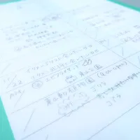 書けるファイル(A4)-スケジュールに記入-写真