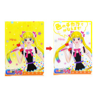 マジックチェンジファイル-アイドル・アニメ・ライブ柄-紙無しと有りの比較-サムネイル写真