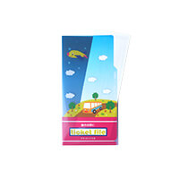 チケットファイル(サイドインデックスタイプ)-チケットを入れたイメージ-サムネイル写真