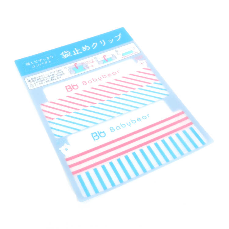 袋どめクリップ(フックタイプ・A4)-シート-写真