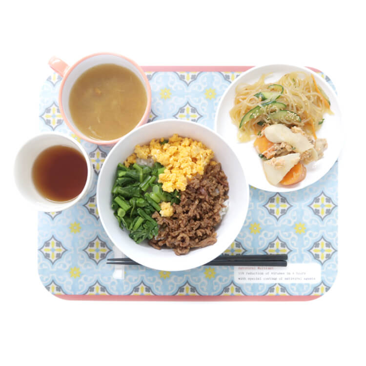 箸置き付きランチョンマット-使用イメージ-写真