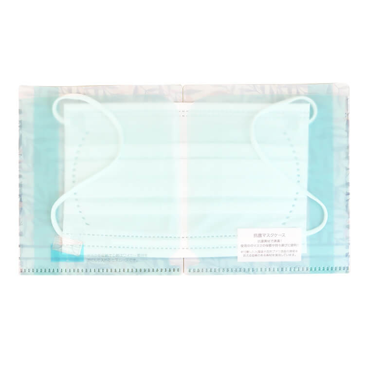 抗菌マスクケース(ミニダブルポケットタイプ)-写真