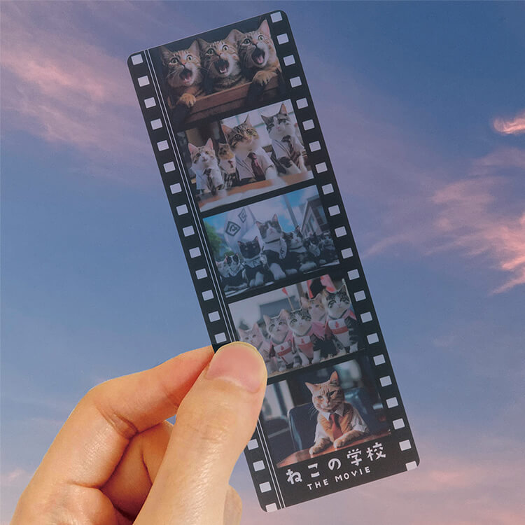 しおり(単体)-アイドル・アニメ・ライブ柄-透け感-写真