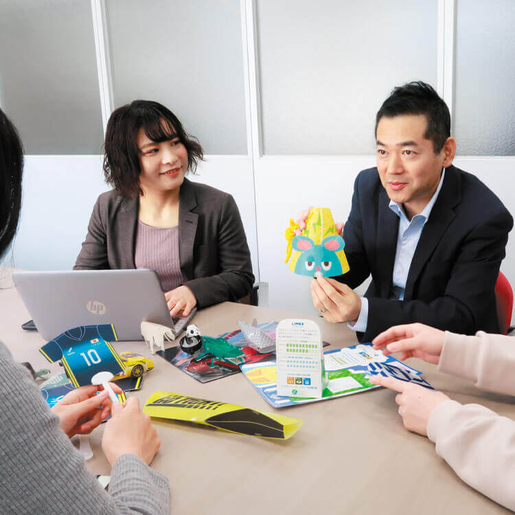 知識豊富な営業による提案力