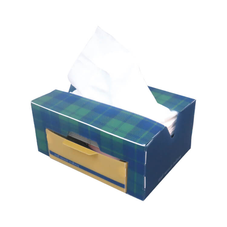 あまりがちなポケットティッシュを活用できます。