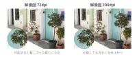 解像度の違いー写真