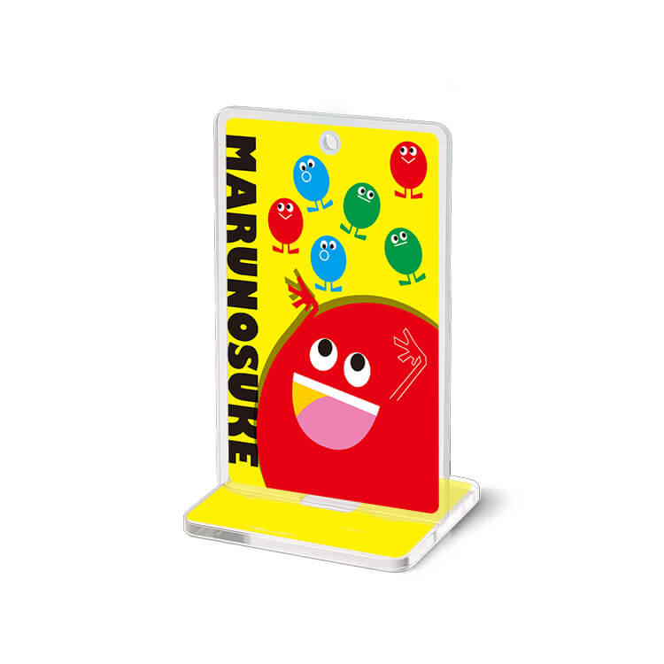 四角いアクリルスタンドの組み立てイメージ-写真