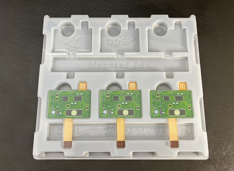 生分解性100%耐熱成型トレー-写真