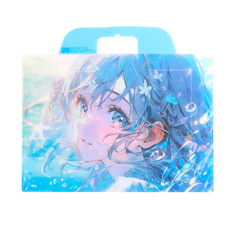 キャラクターを入れたデザイン例-裏面