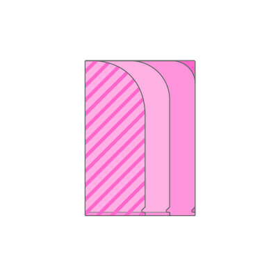 060-02_3サイズ仕切り<br>ファイル(A5)