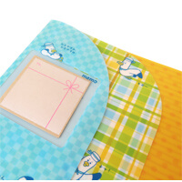 A6ポケットの上には付箋を貼って使うこともできます。