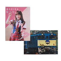 納品時は通常のA4クリアファイルサイズです。